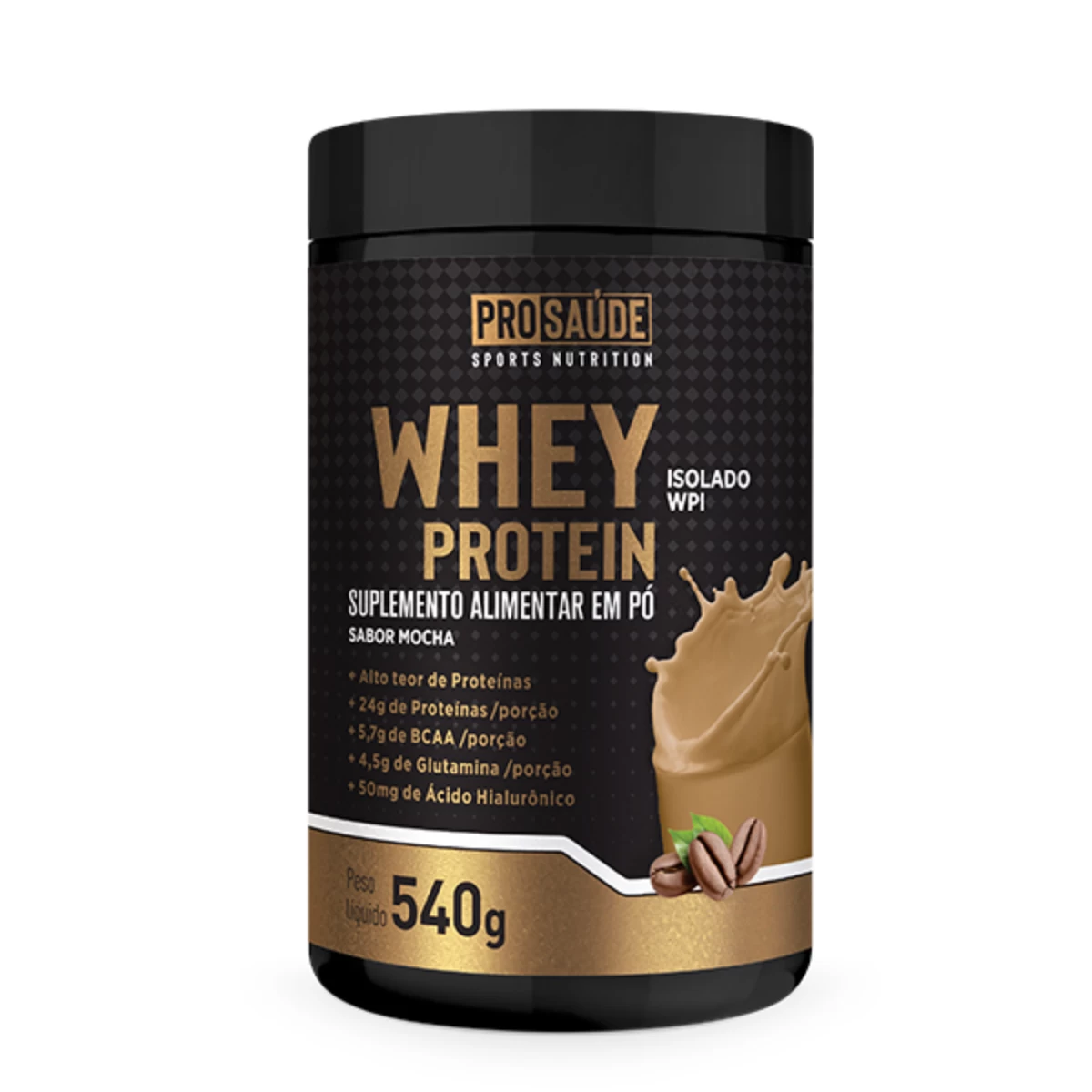 Whey Protein Isolado (WPI) - Sabor Mocha